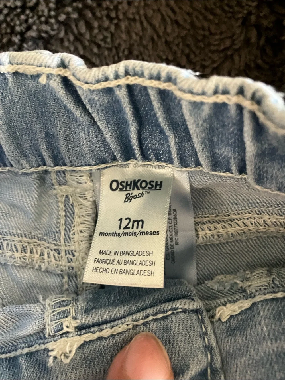 OshKosh Bgosh daily closure adjust